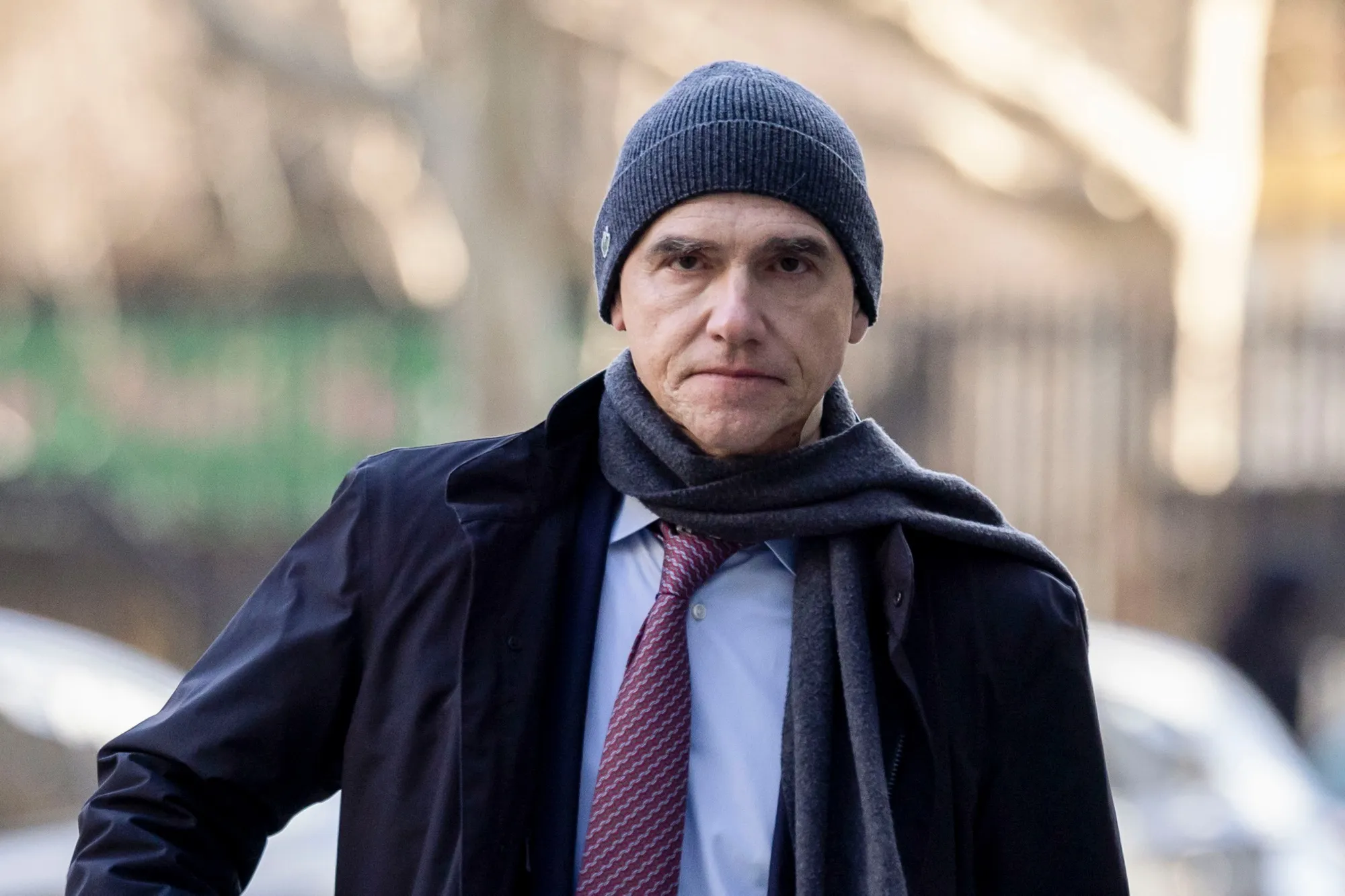 Gregoire Tournant arrives at federal court in New York, on Dec. 6.