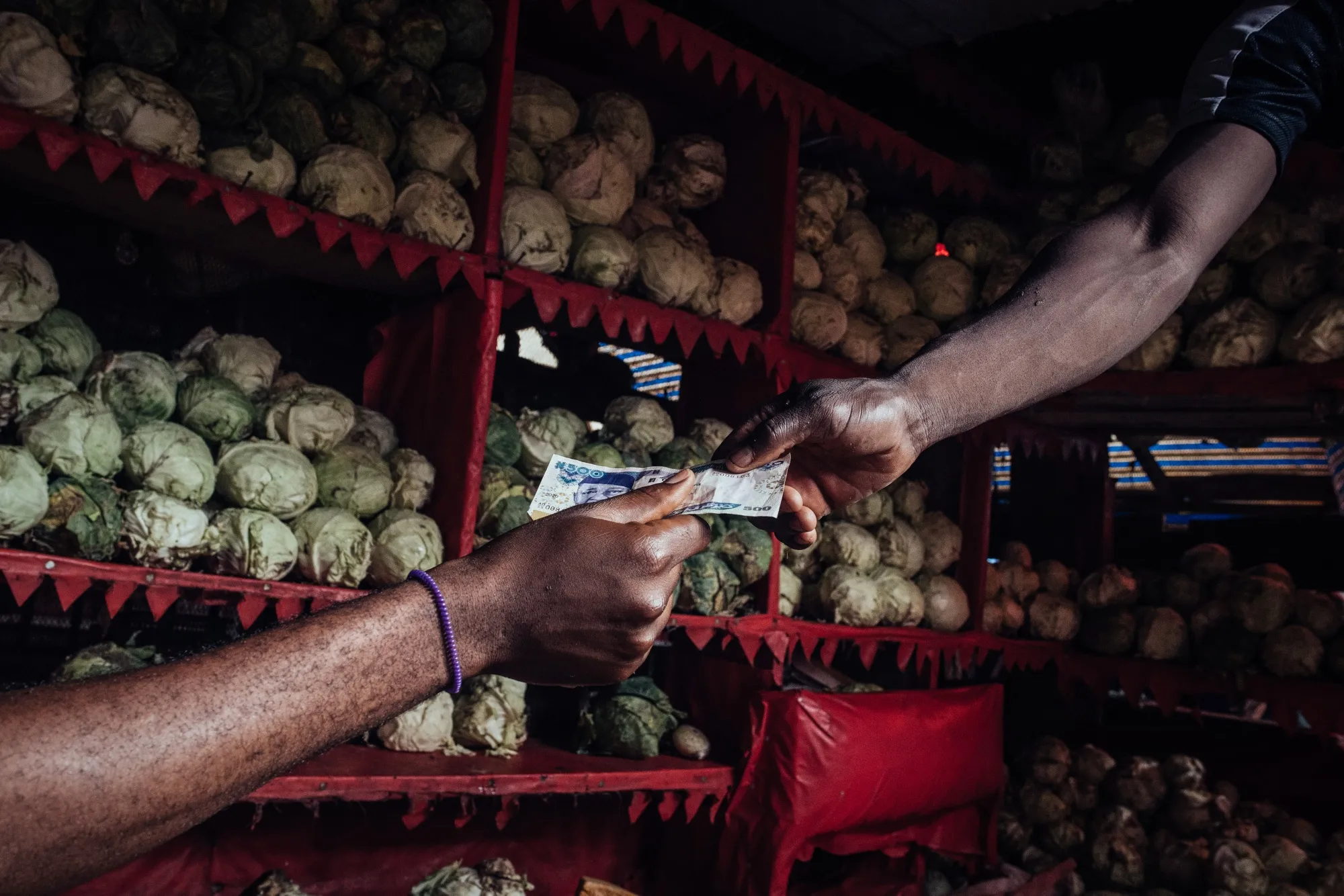 Nigerian Markets As Government Presents Ambitious Spending Plan 