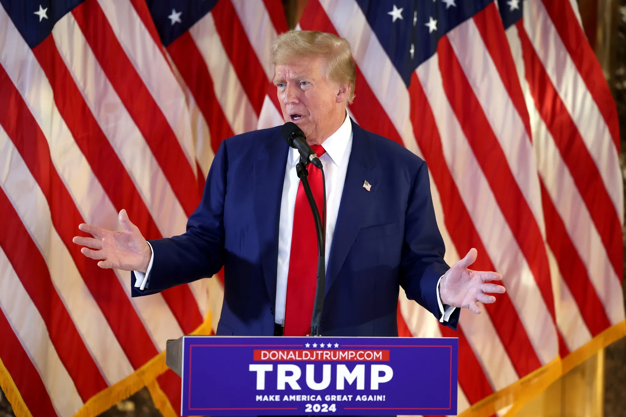 Former US President Donald Trump