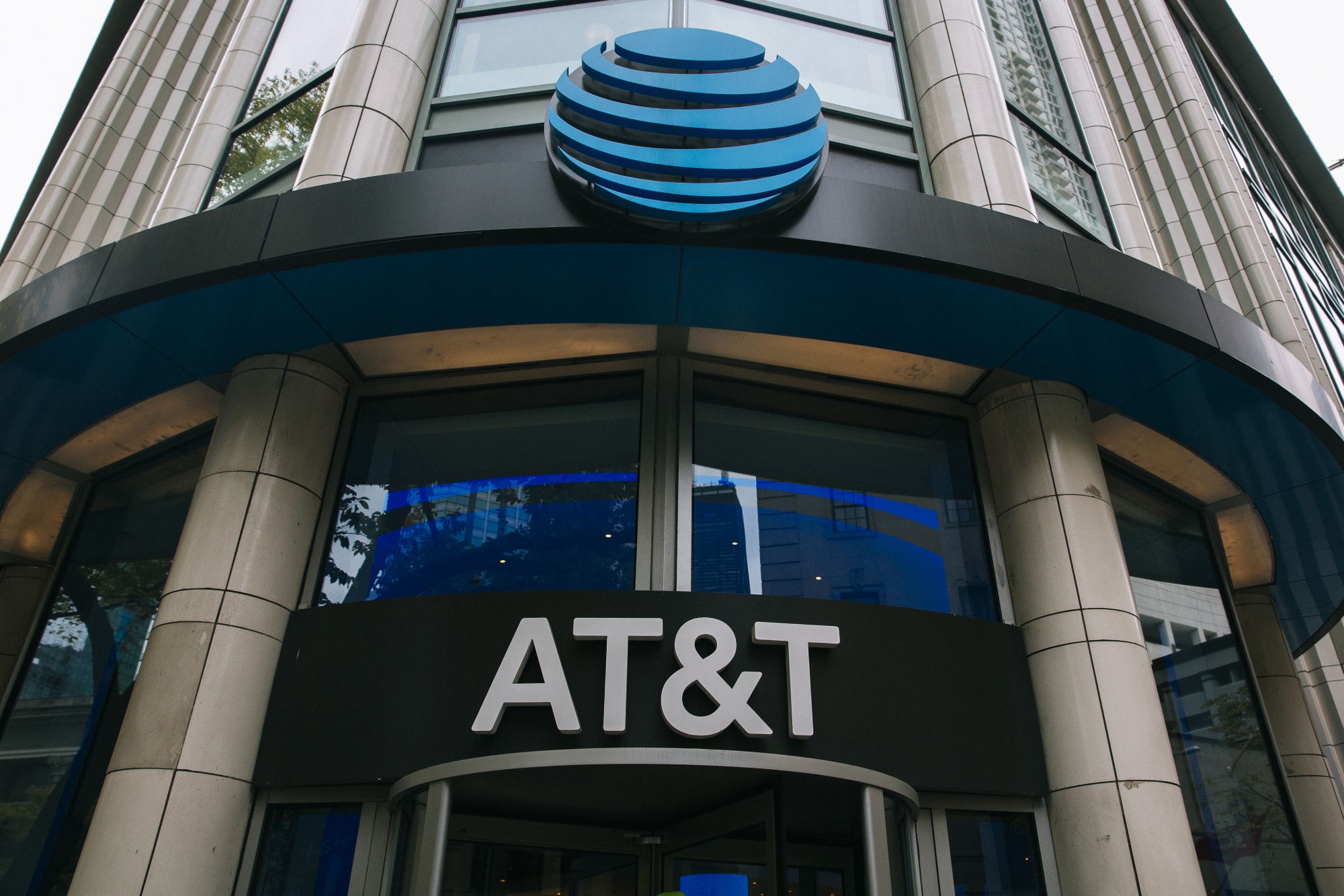 An AT&amp;T Inc. store in Chicago.