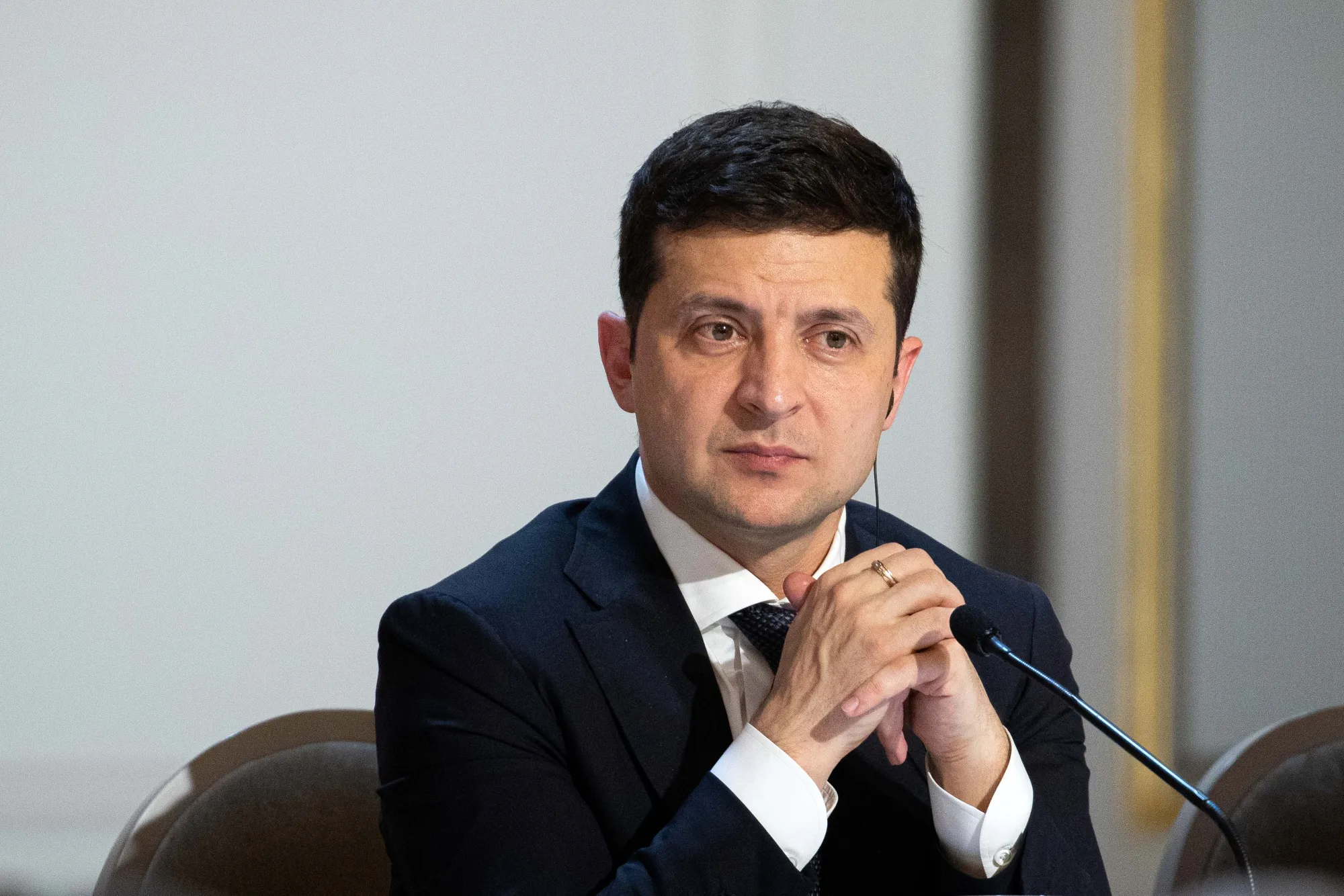 Ukrainian leader Volodymyr Zelenskiy