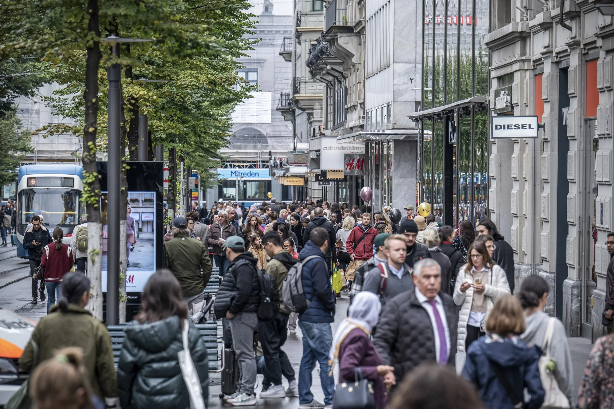 Switzerland’s consumer prices rose 0.2% from a year ago, matching August’s increase.