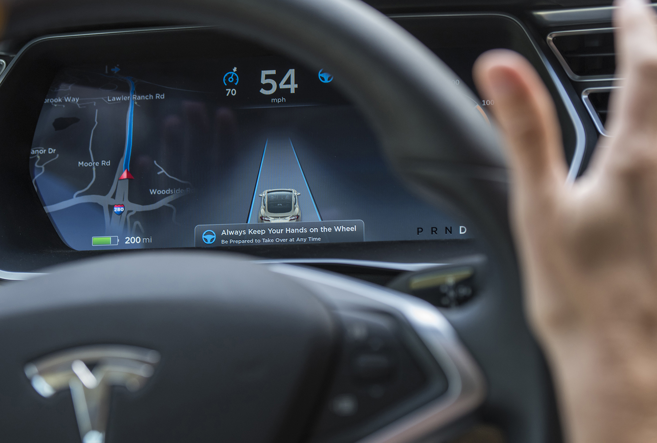 Tesla Introduces Self-Driving Features With Software Upgrade