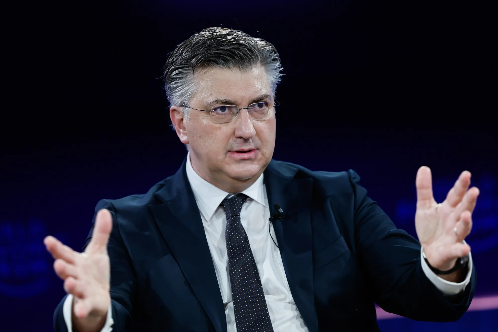 Croatian Prime Minister Andrej Plenkovic