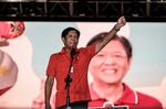 Ferdinand "BongBong" Marcos Jr. during his campaign rally in San Fernando, the Philippines, on April 29.