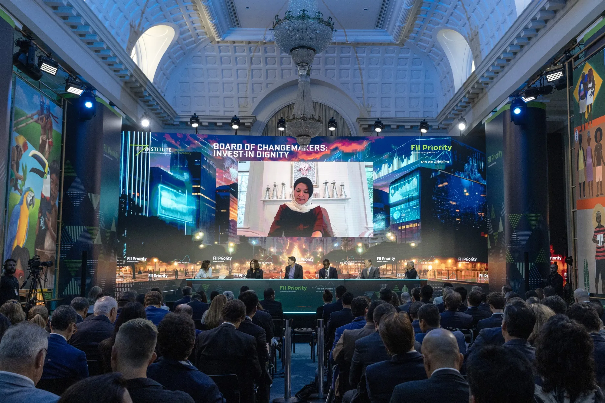 The Future Investment Initiative Institute Priority conference in Rio de Janeiro on June 12.