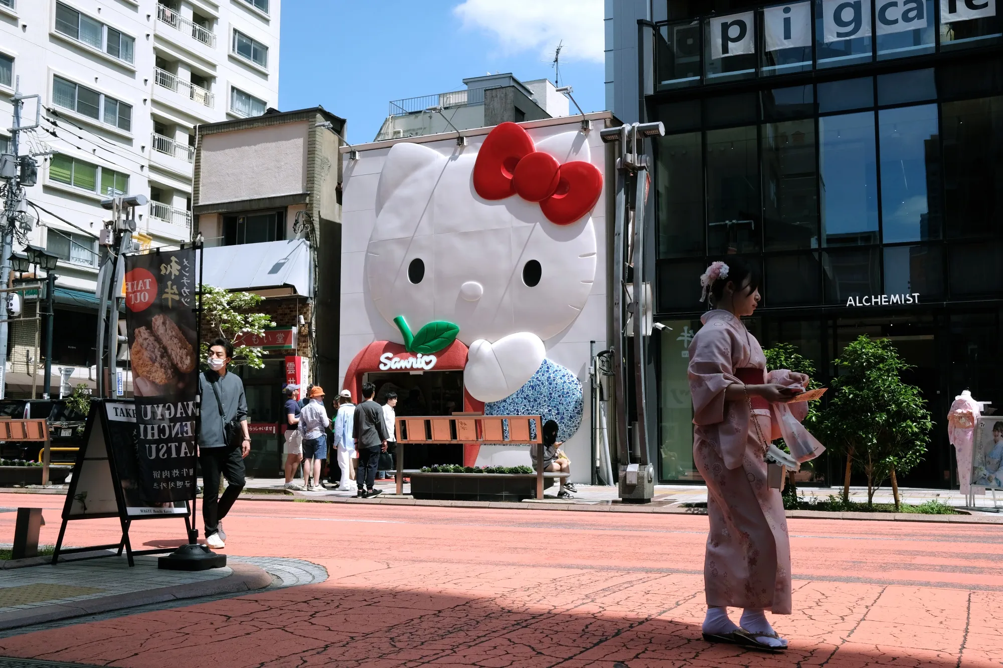 A Sanrio store in the Asakusa district in Tokyo.