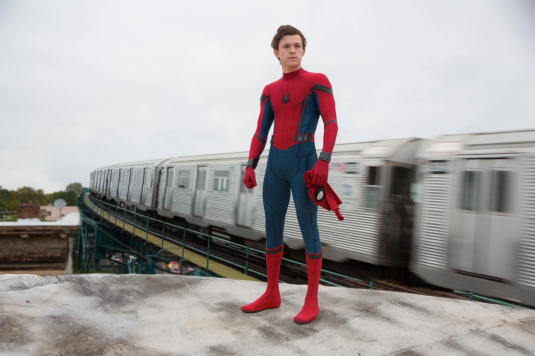 Tom Holland in Spider-Man: Homecoming
