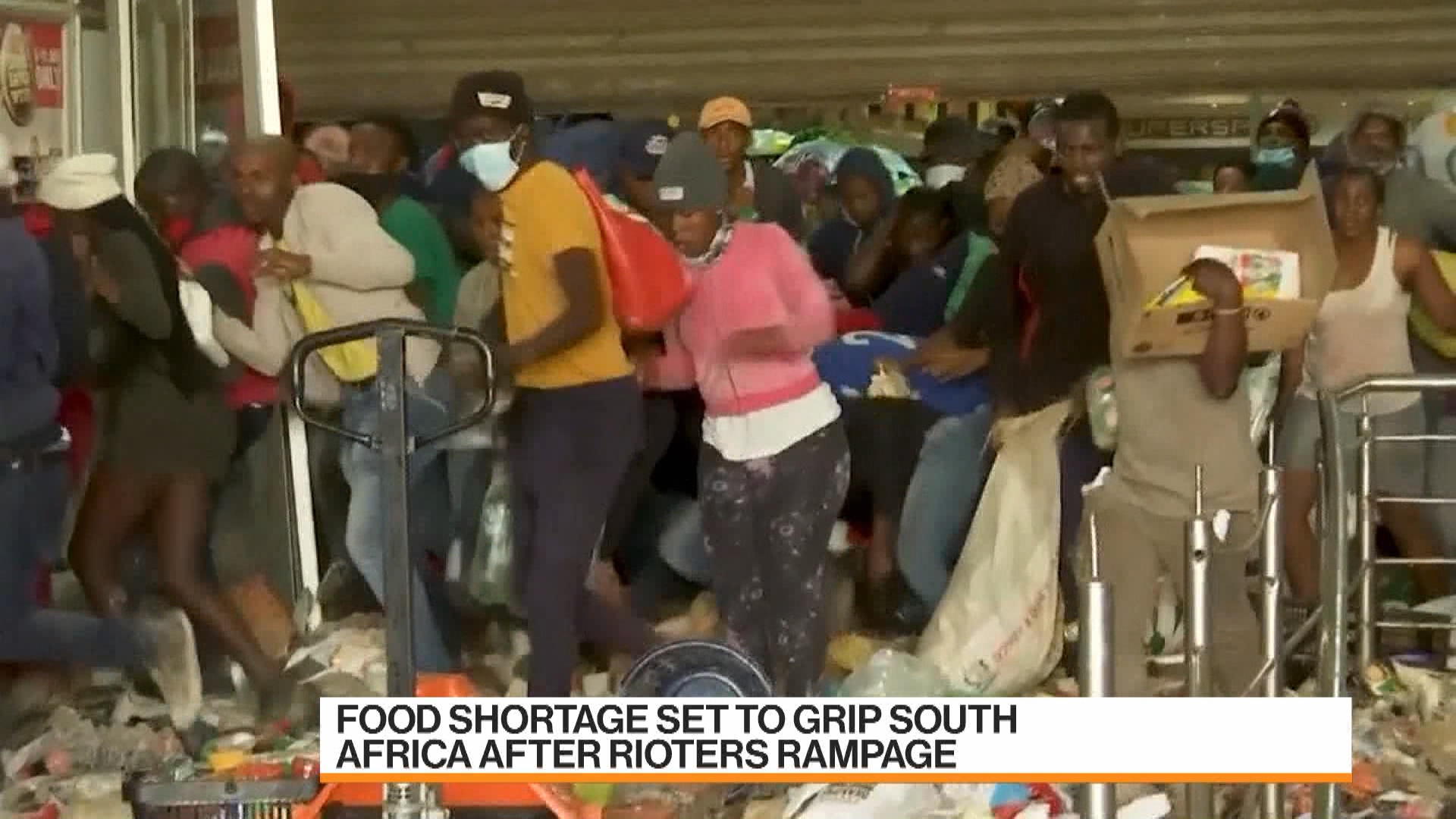 Food Shortage Set to Grip South Africa After Rioters Rampage Flipboard