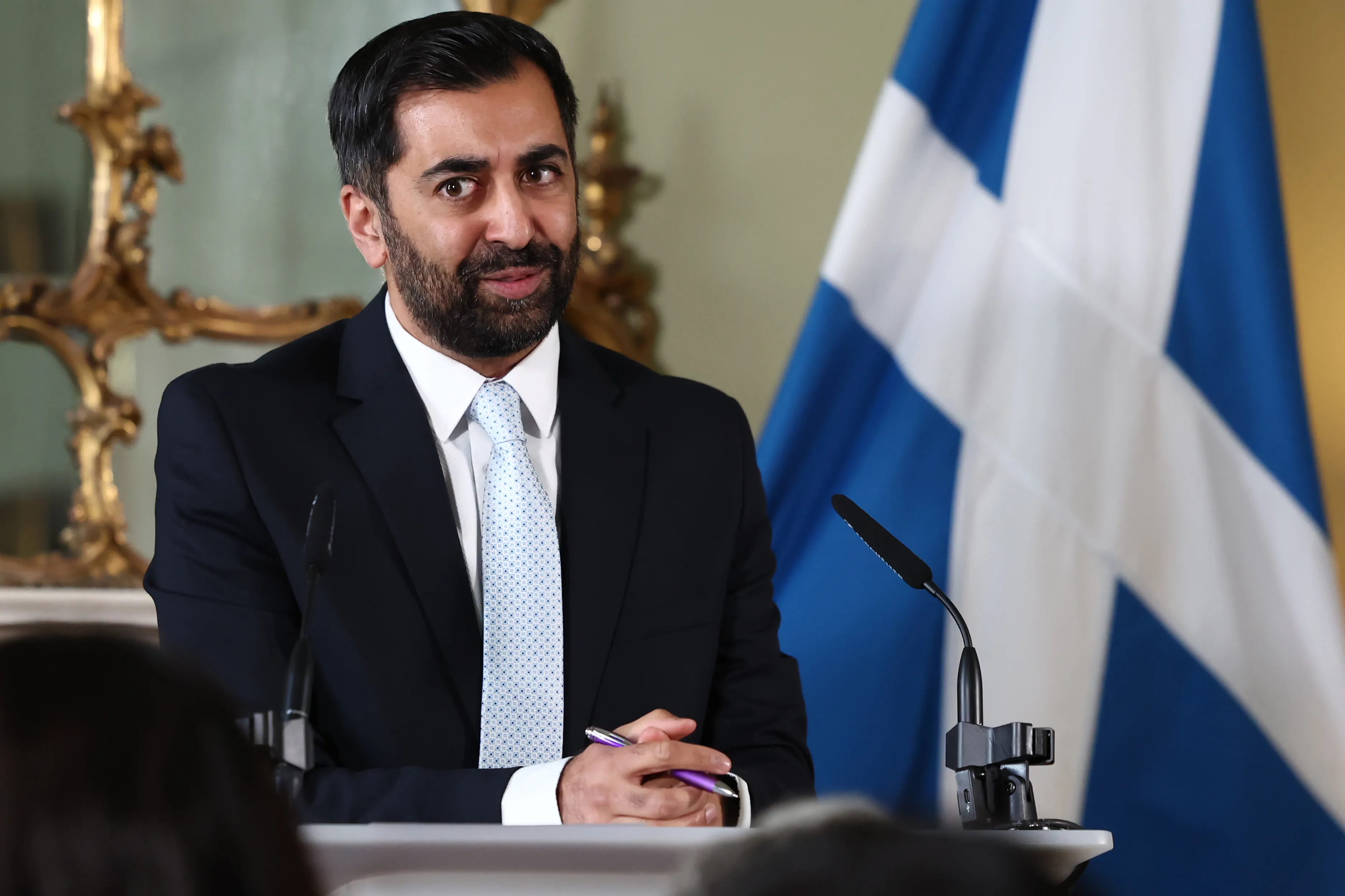 Humza Yousaf on April 25.