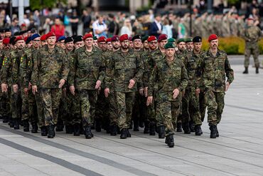 German Chancellor Merz Visits Lithuania