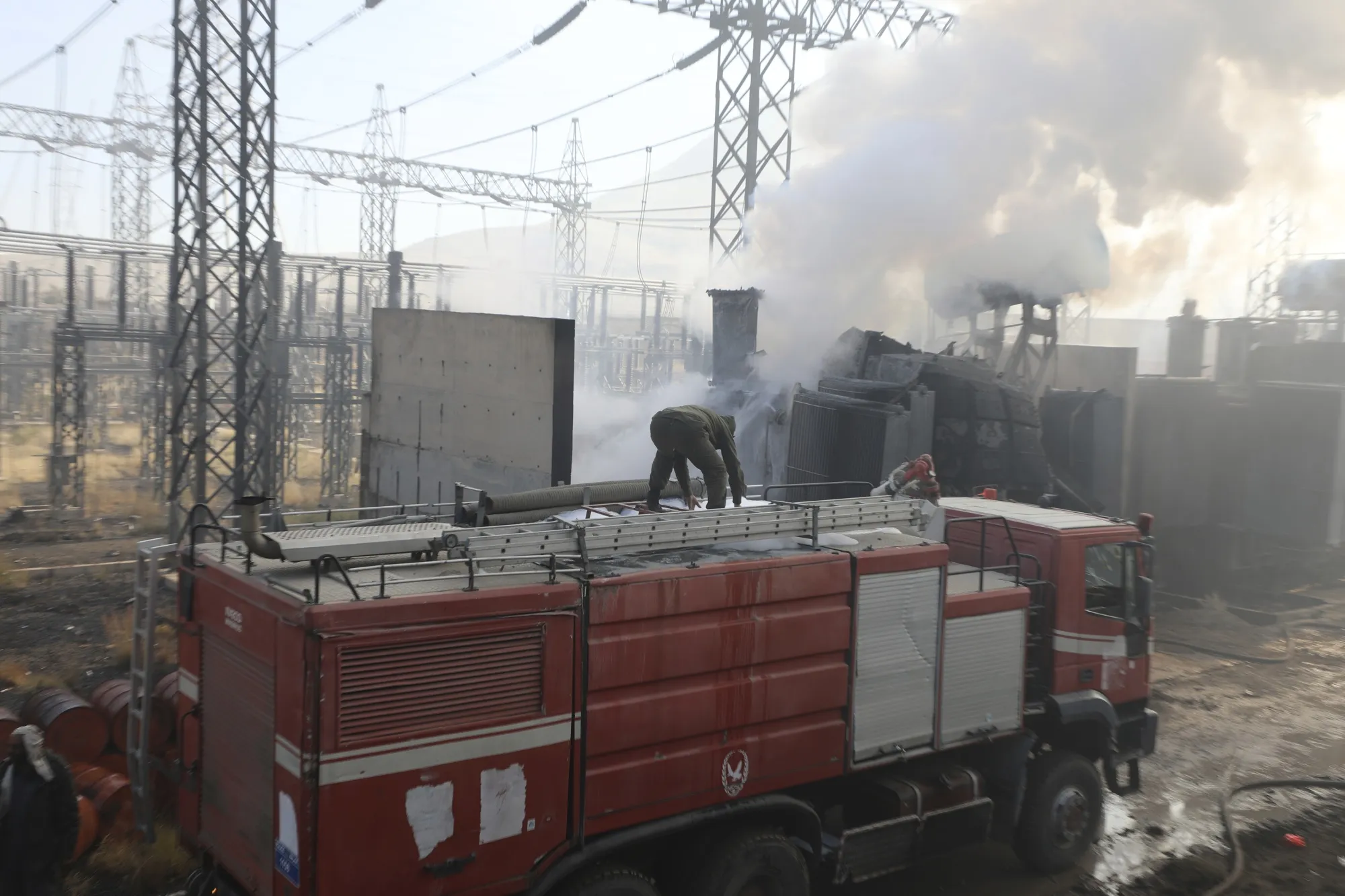 تصویر حمله هوایی اسرائیل