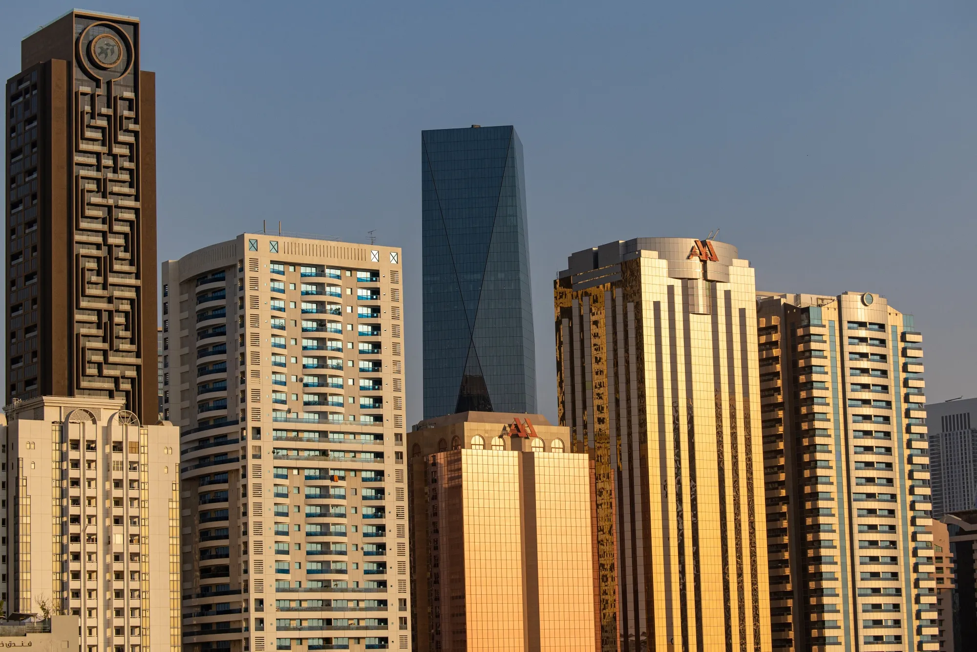 Commercial and residential properties in Dubai.
