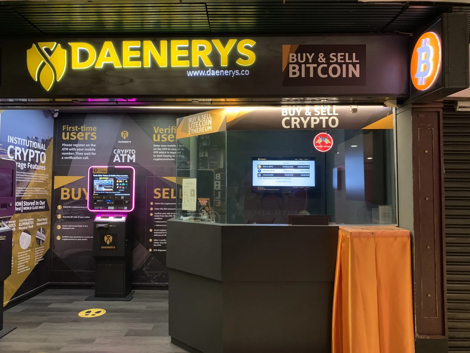Crypto ATMs Halted in Singapore After Marketing Clampdown - Bloomberg
