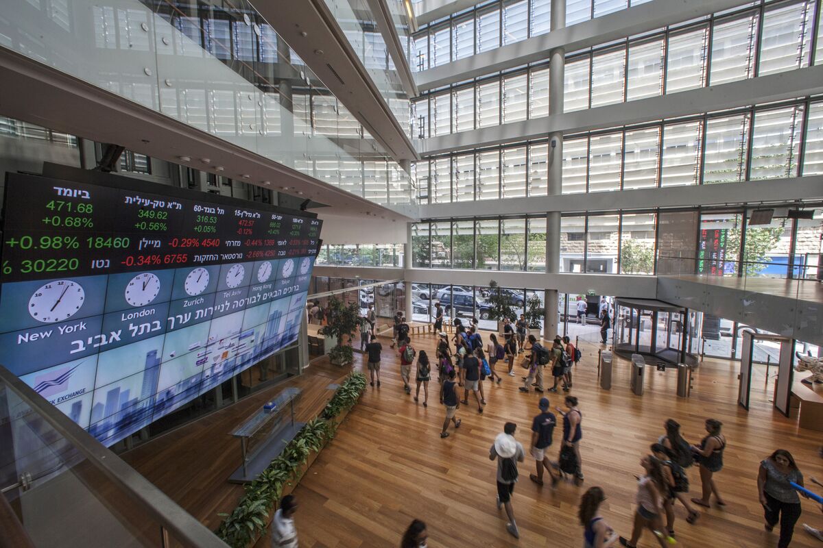 Israel Stocks Extend Drop in Longest Losing Streak in 18 Months