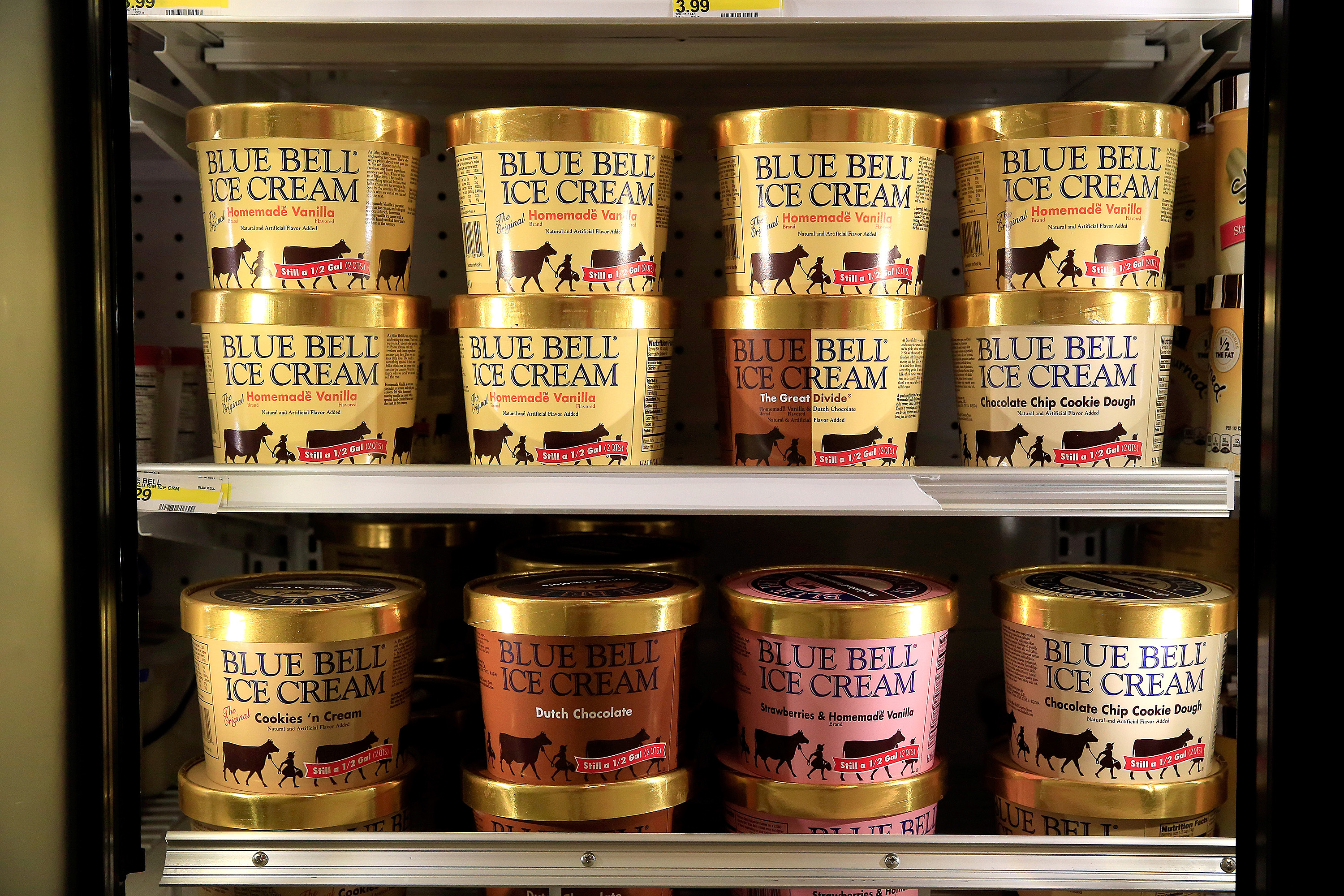 Company extends ice cream recall for listeria concern