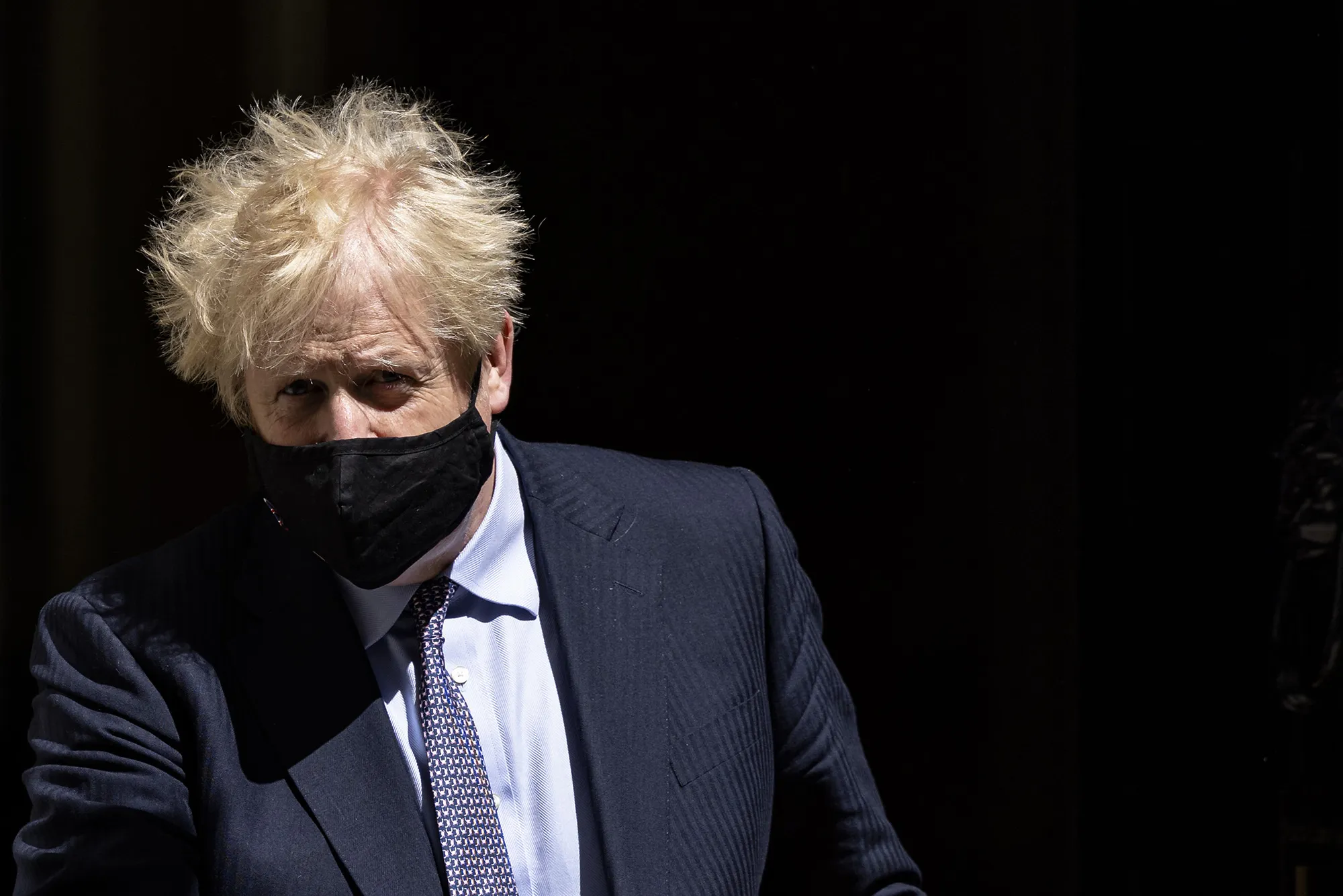 &nbsp;Boris Johnson departs 10 Downing Street in London.&nbsp;