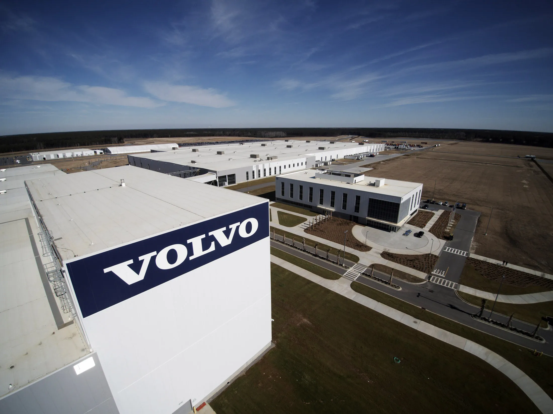 Volvo’s factory in Charleston, S.C.