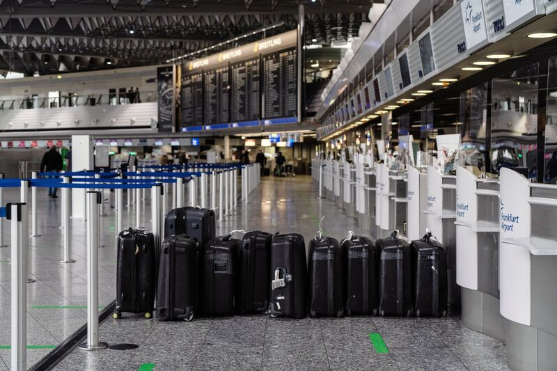 Disruption at Frankfurt Airport as Strike Force Flight Cancellations Across Germany