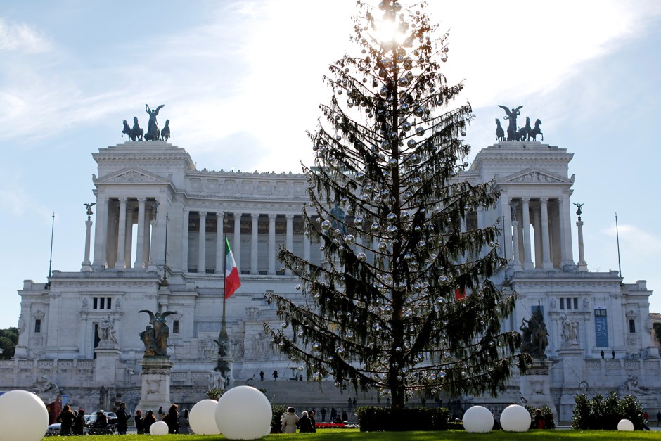 Last year, Rome's city Christmas tree was pretty ghastly. This year's might be even ghastlier.