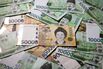 Won Banknotes As The Currency Sinks Against Dollar