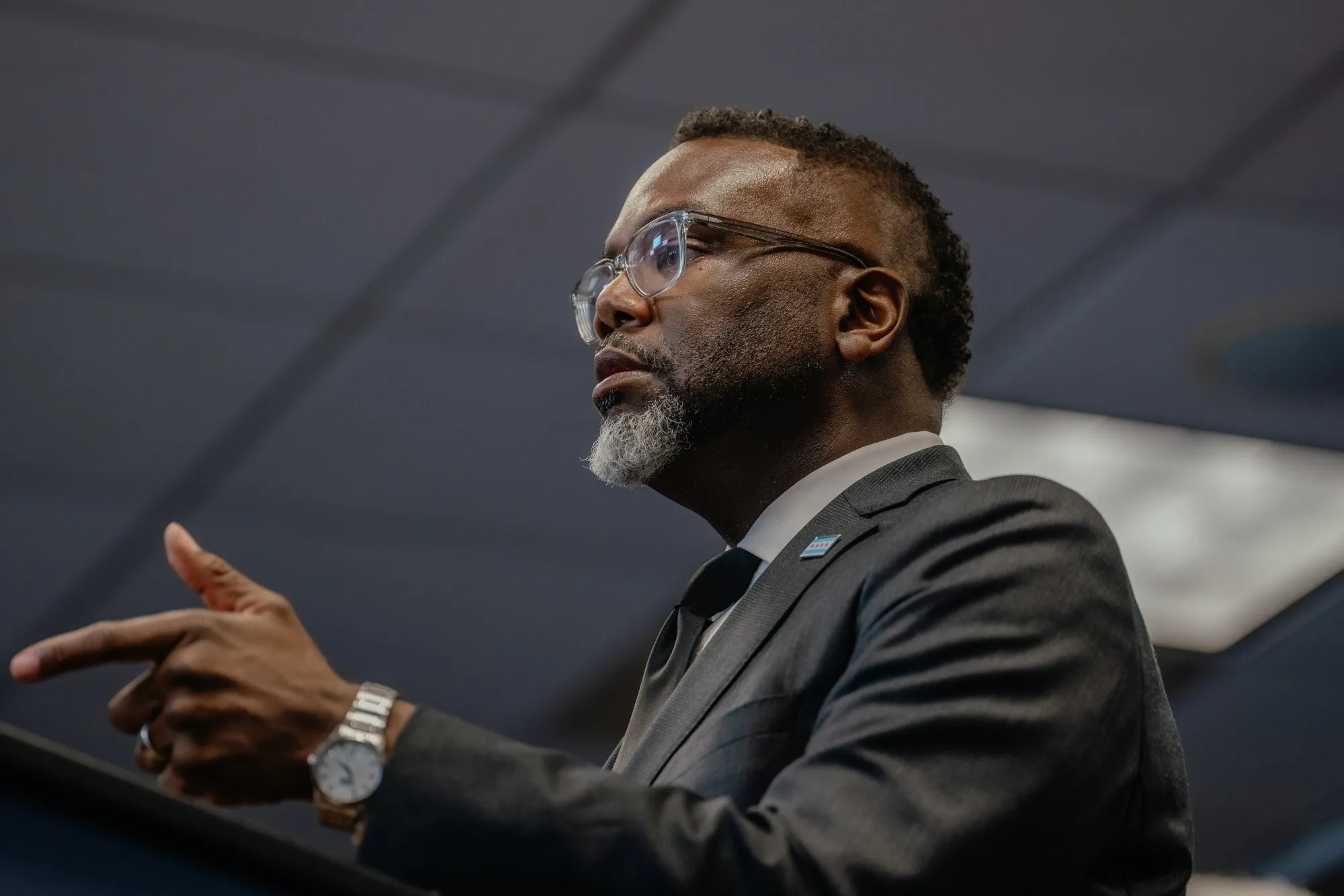 Brandon Johnson, mayor of Chicago