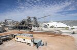 The Pilbara Minerals Ltd. Pilgangoora lithium project in Western Australia in July.