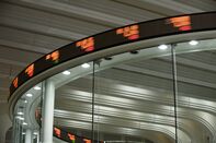 Inside the Tokyo Stock Exchange As Banks Continue Rally Following Yields Spike