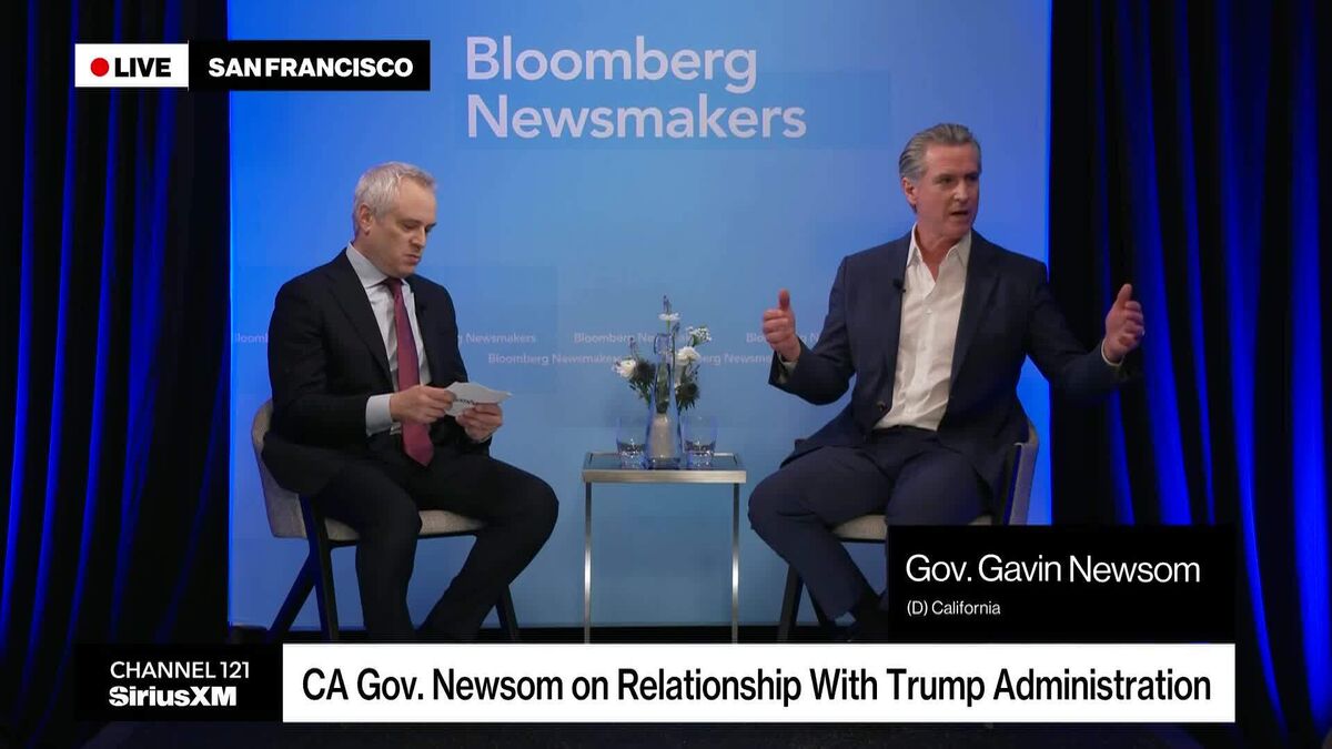 Governor Gavin Newsom Tells Trump 'Newscum' Isn't Original