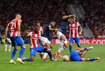 Atletico de Madrid in action against FC Porto during their UEFA Champions League group B match&nbsp;in Madrid, Spain on Sept. 15.