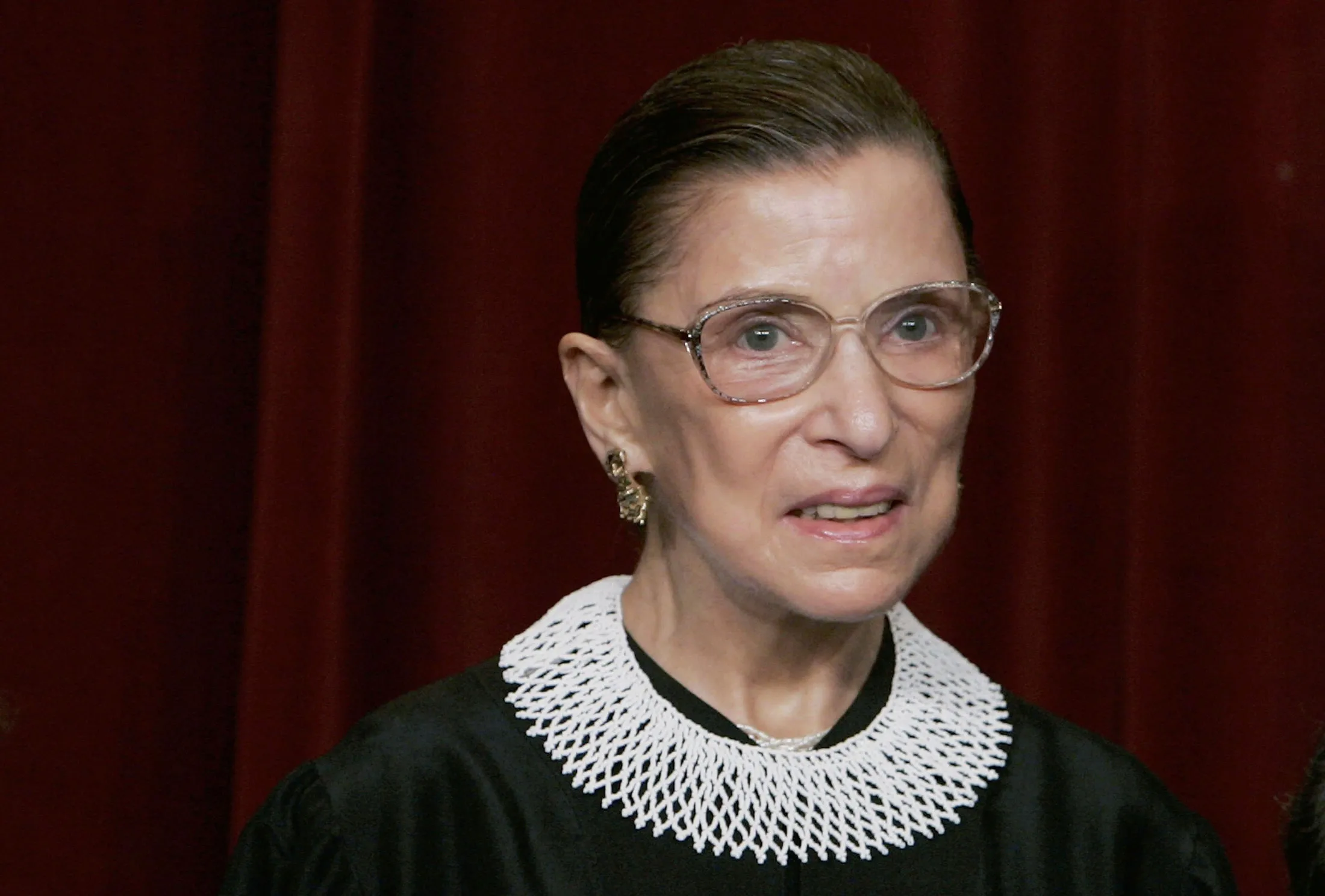 The late U.S. Supreme Court Justice Ruth Bader Ginsburg&nbsp;in 2006.
