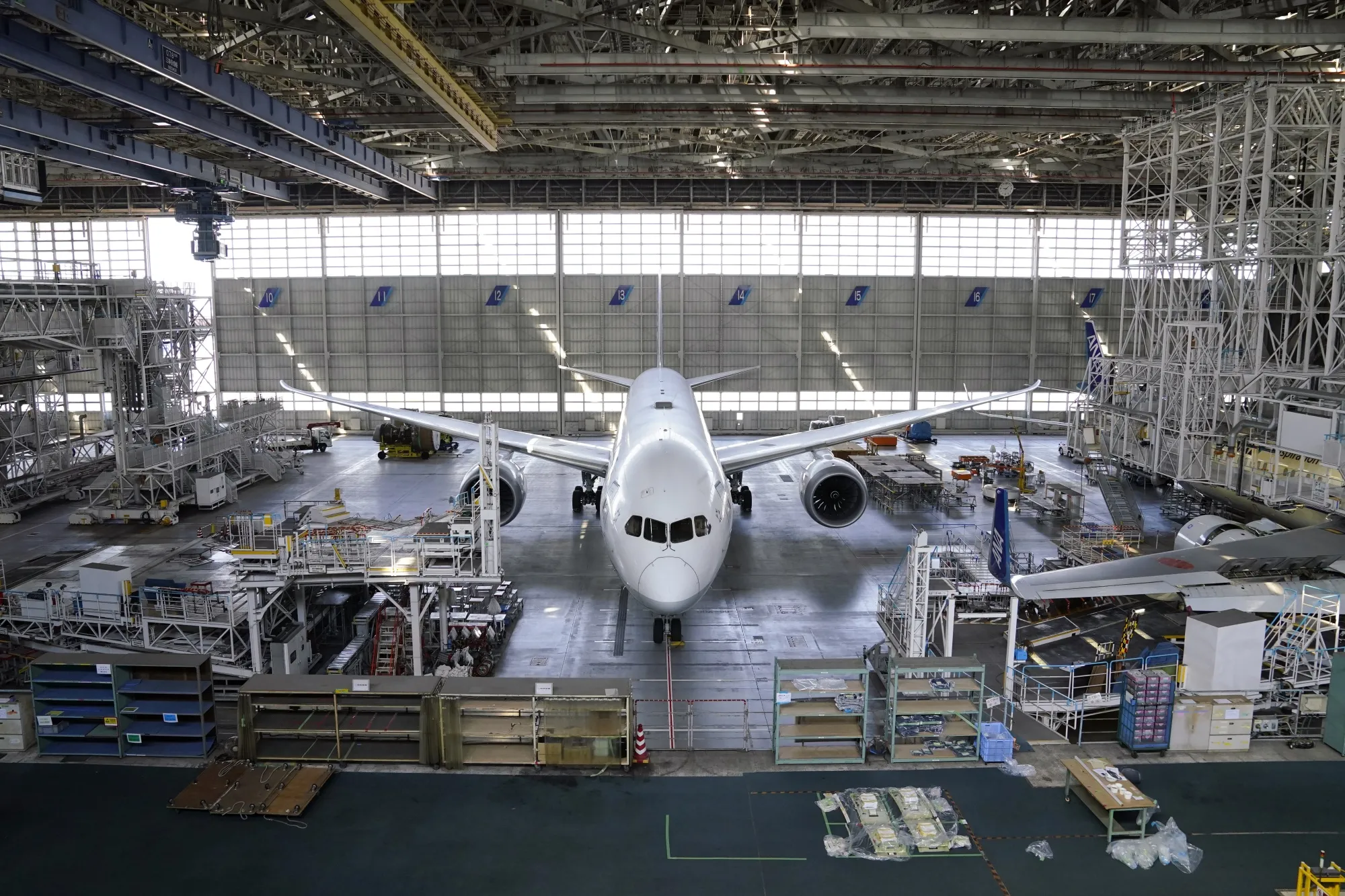 A Boeing Co. 787 Dreamliner aircraft.