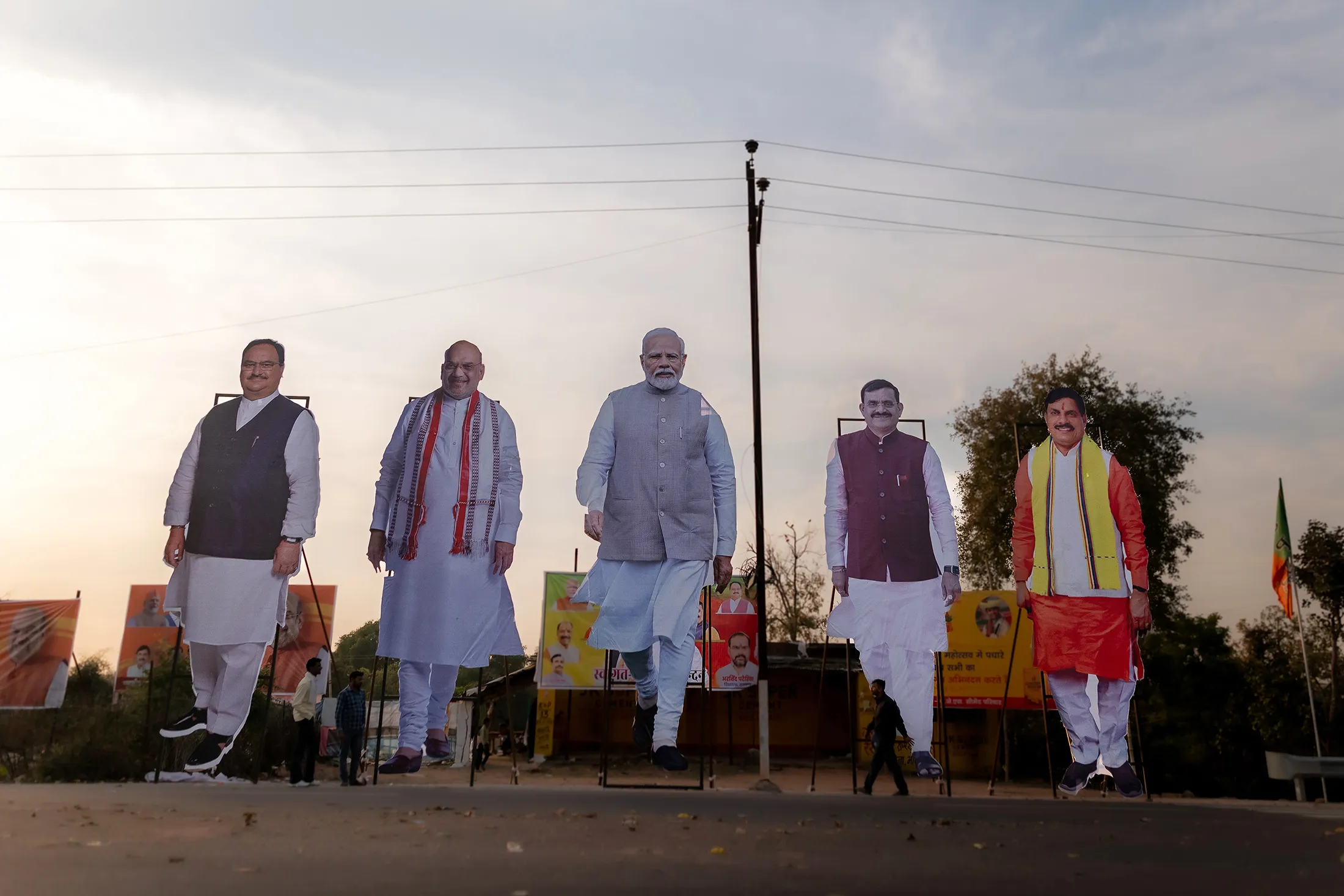 If Prime Minister Narendra Modi earns a third term in office, it will be in spite of the state of the rural and farming economy — not because of it.
Photographer: Anindito Mukherjee/Bloomberg