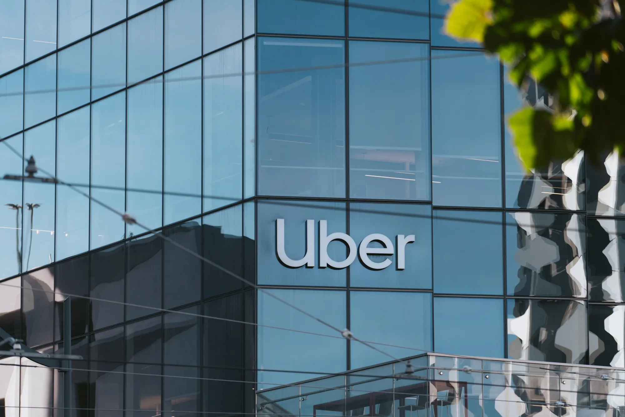 Uber Headquarters Ahead Of Earnings Figures 