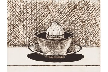 Hot Chocolate, 2015 by Wayne Thiebaud