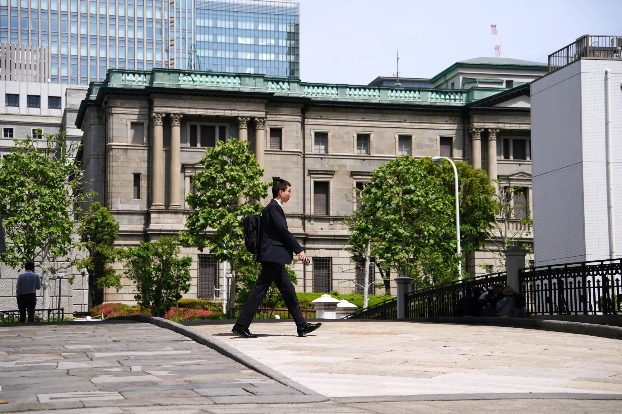 The Bank of Japan headquarters in Tokyo.