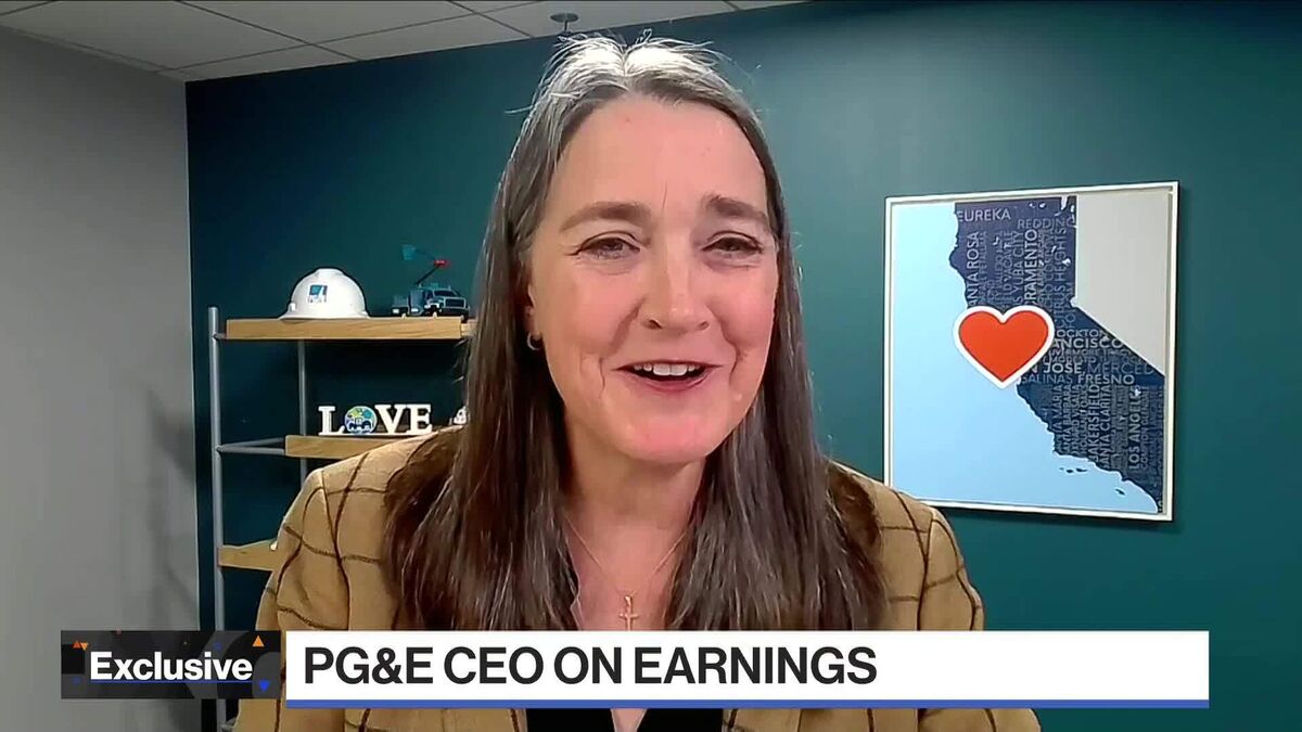PG&E CEO Poppe on Earnings, Rates and AI Buildout