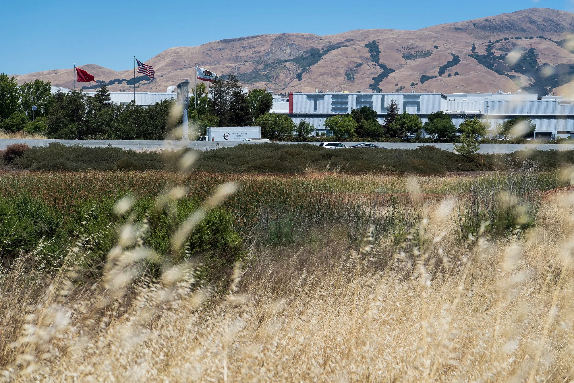 Tesla Inc. manufacturing facility in Fremont.