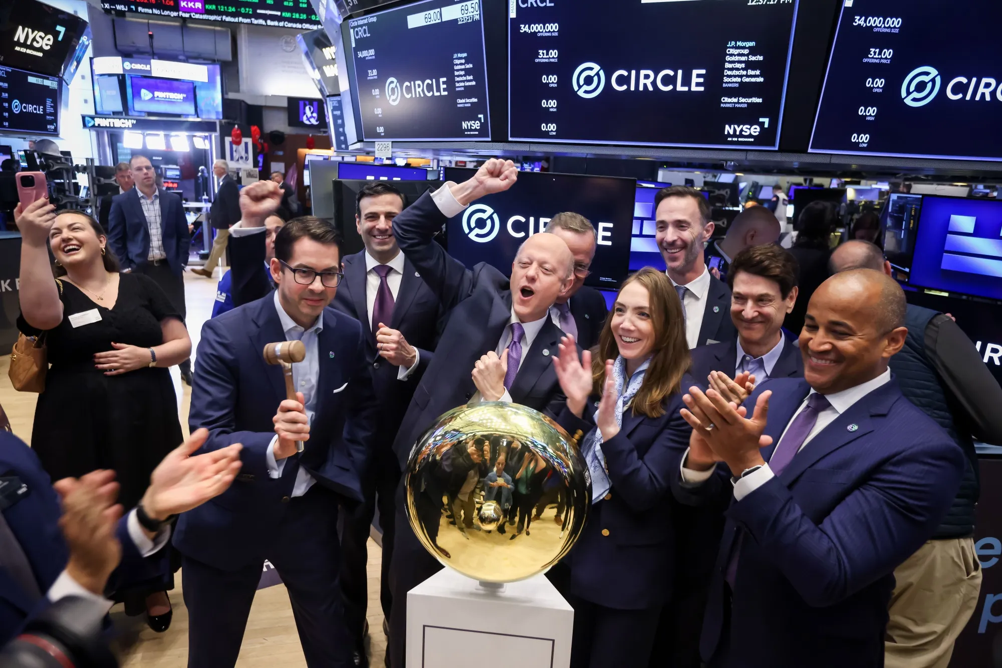 Circle, Erebor Head for a Bad Crypto, Startups and Banking Mix - Bloomberg