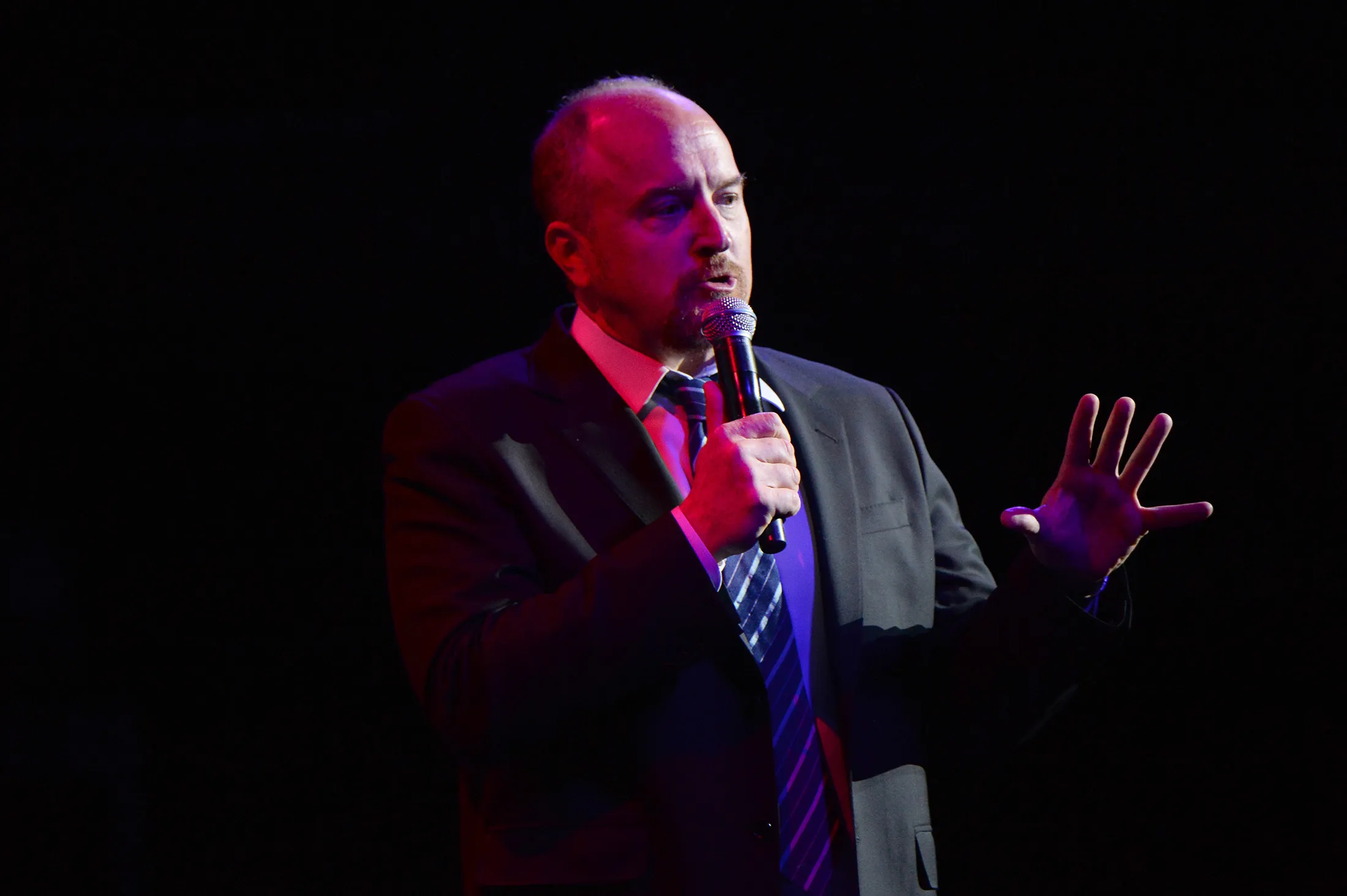 Louis C.K. performs in 2016.