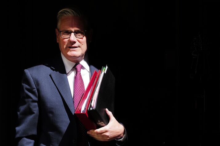 UK Prime Minister Keir Starmer Attends Weekly Question Time