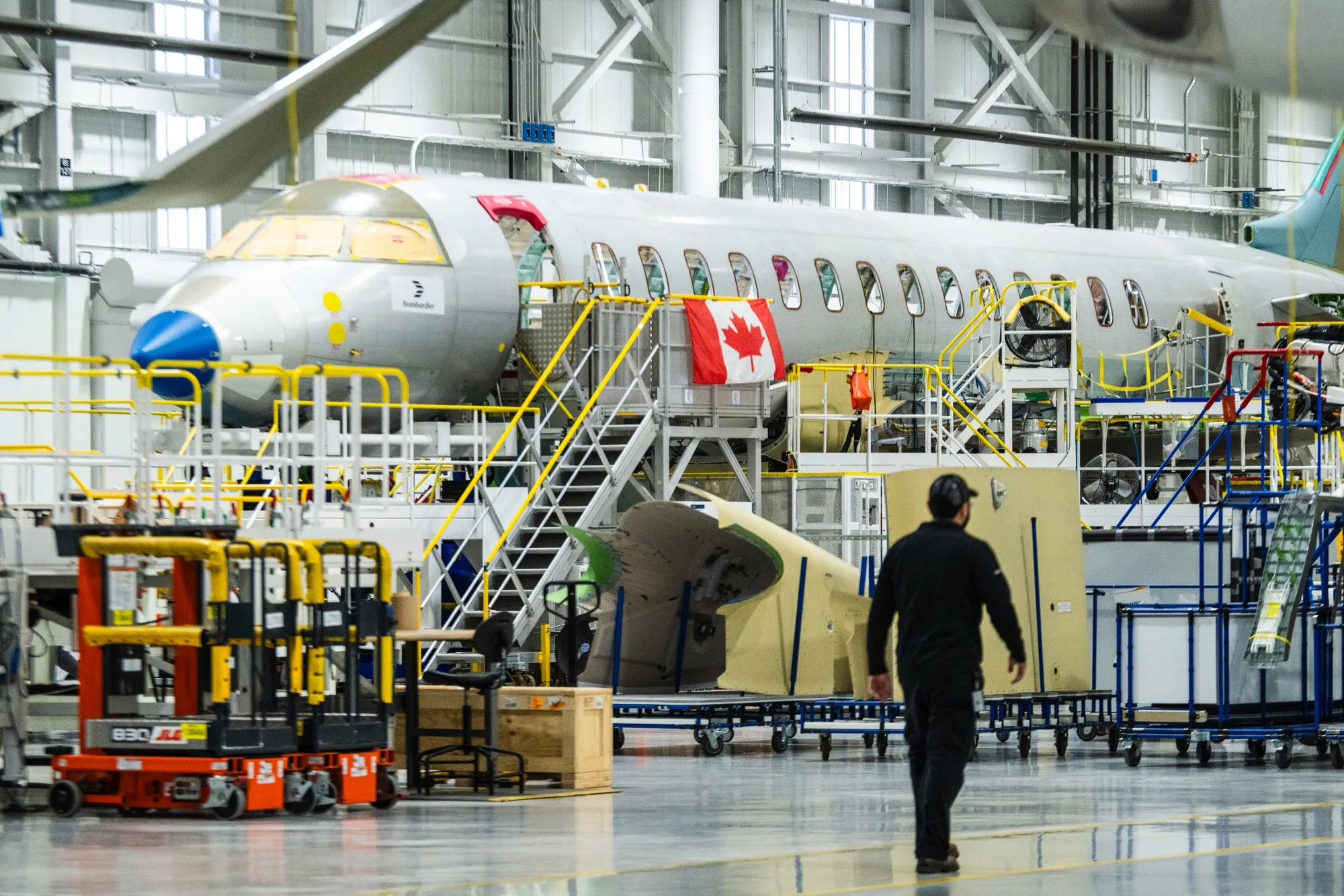 トランプ氏、カナダ製航空機に50%関税賦課を表明－認証無効化へ - Bloomberg