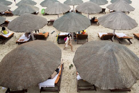 Beach in Hainan, China