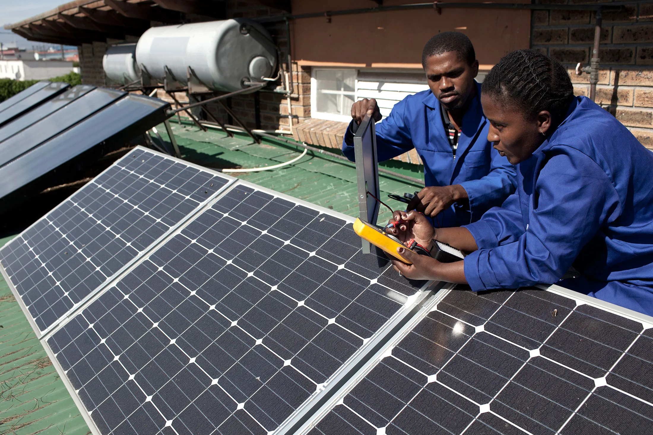 Solar panel installations in Cape Town.&nbsp;