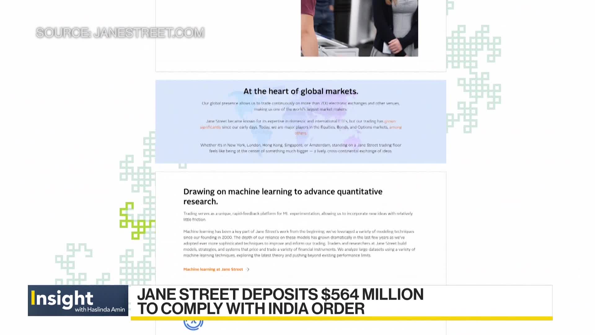 Watch Jane Street Deposits $564M to Comply With India Order - Bloomberg