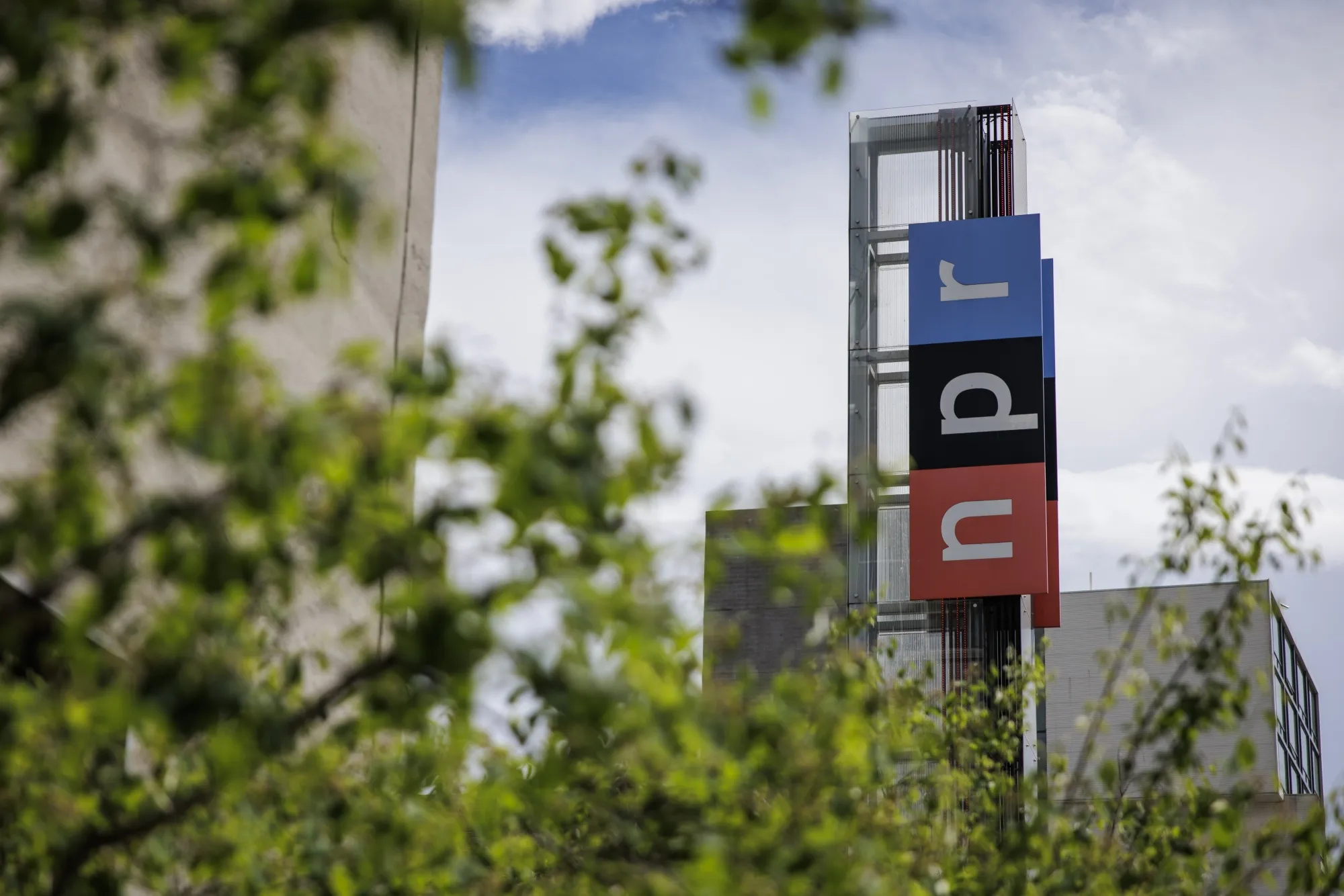 The National Public Radio&nbsp;headquarters in Washington, DC.