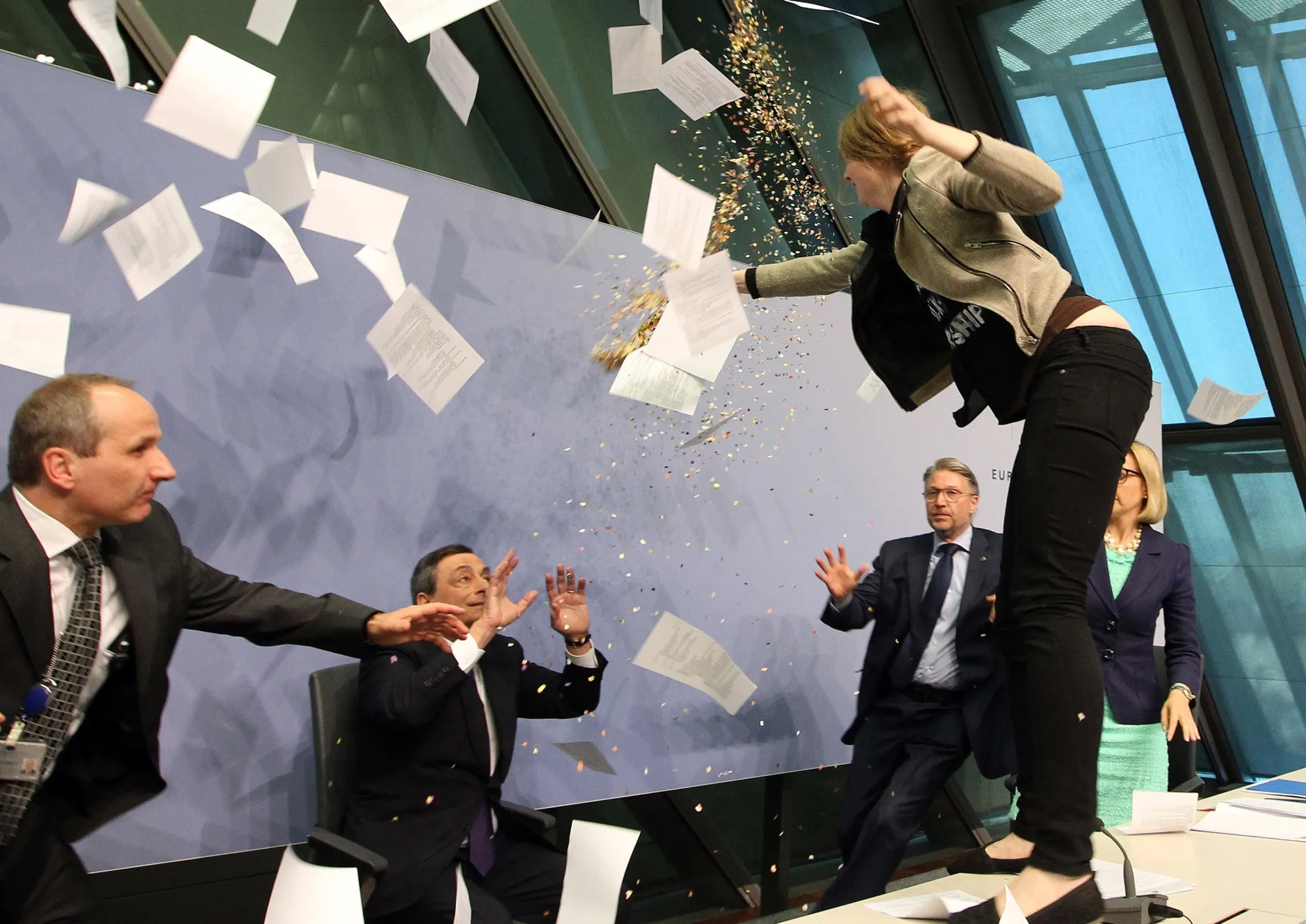 Don’t talk to European bankers about negative rates.