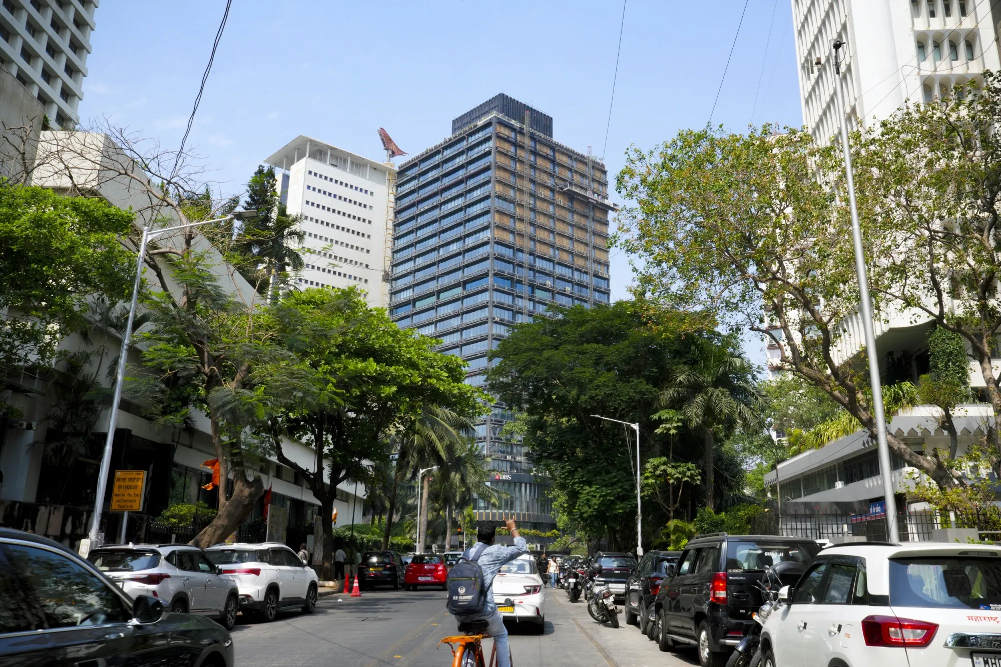 Express Towers in Mumbai’s Nariman Point, part of Blackstone-backed Embassy Office Parks, which houses the firm’s India headquarters.&nbsp;