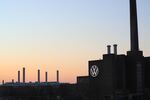 The Volkswagen headquarters and auto plant in Wolfsburg, Germany.