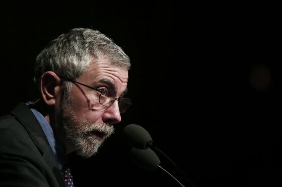 Krugman Says It’s ‘Hard to See’ How U.S. Can Halt Prosperity Gap